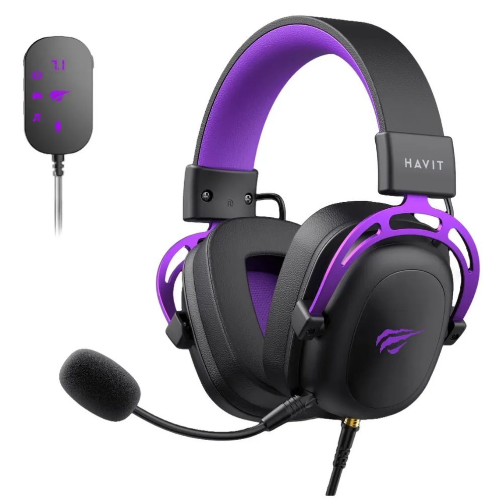 Headset Gamer Havit H2002c+u Usb P2 Drivers 53mm