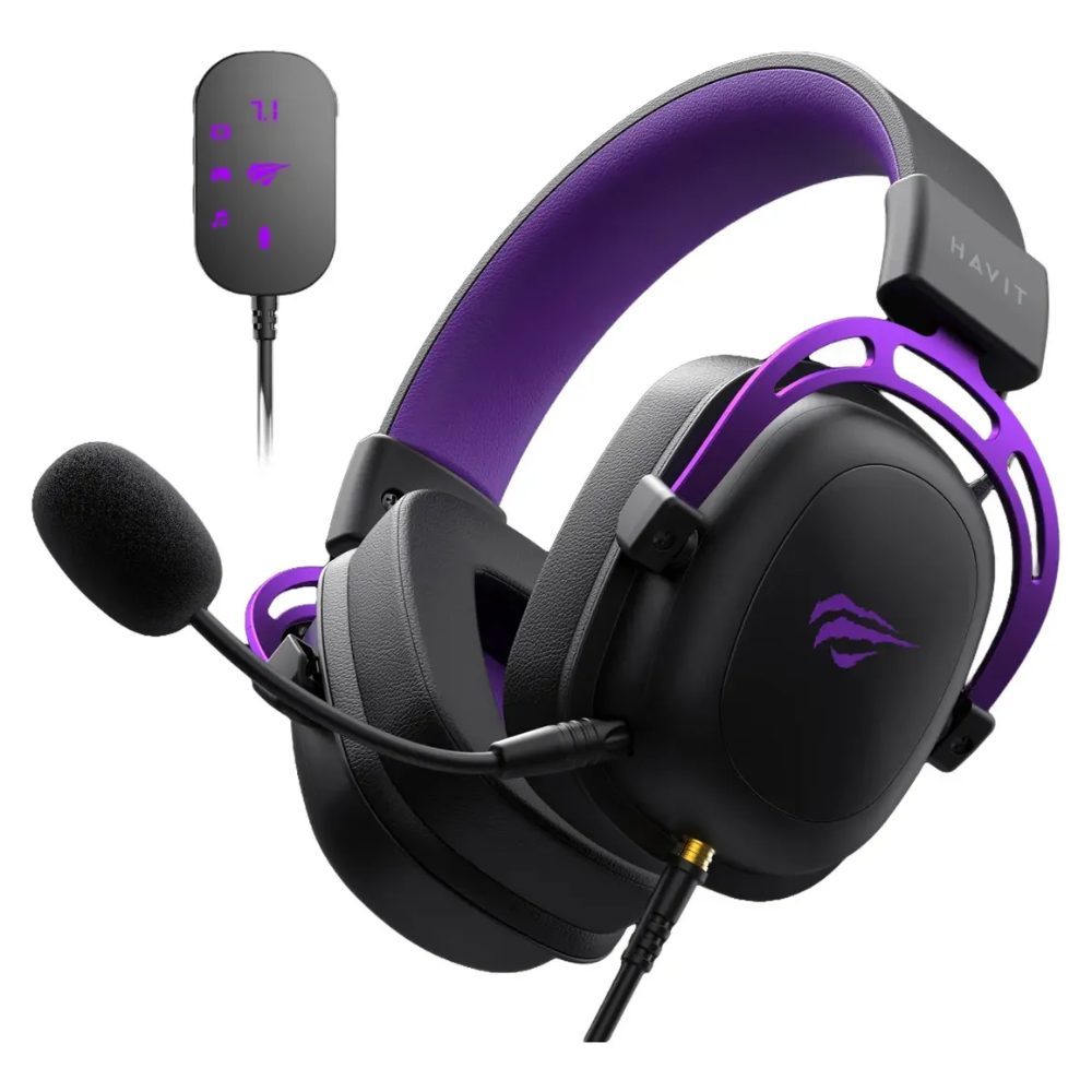 Headset Gamer Havit H2002c+u Usb P2 Drivers 53mm
