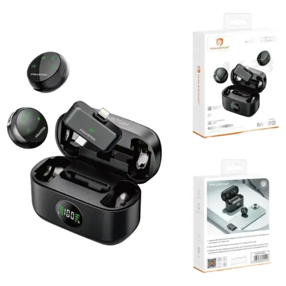 Microfone de Lapela Mk23