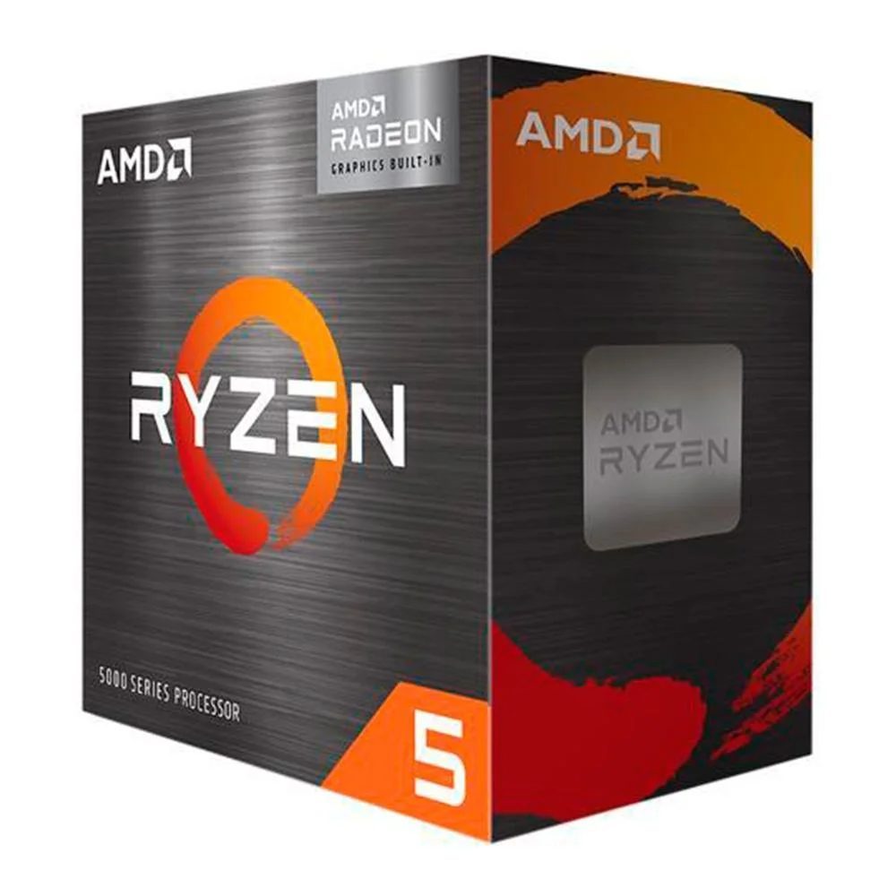 Processador AMD Ryzen 5 5600GT, 3.6 GHz (4.6GHz Max Turbo), Cache 4MB, 6 Núcleos, 12 Threads, AM4, Com Vídeo Integrado - 100-100001488BOX